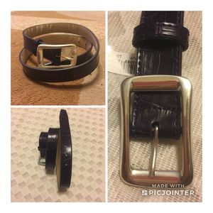 Authentic Nine West Leather Belt for Women.